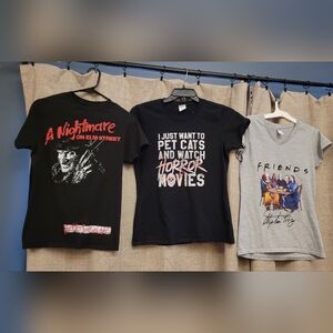 Horror T-shirts - 3 Shirts